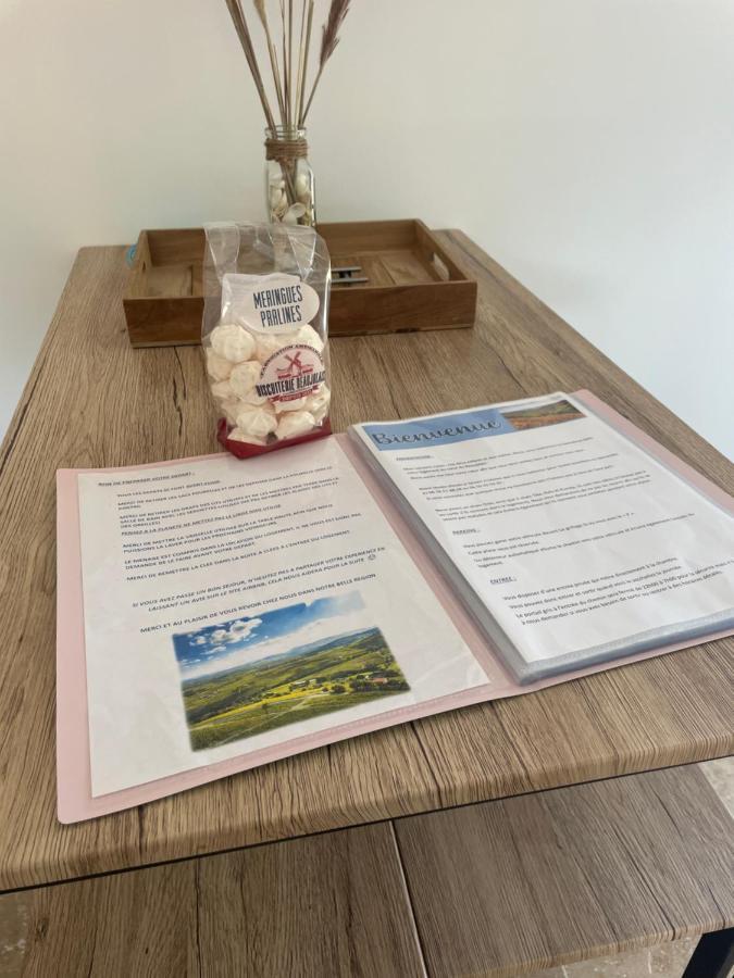 דירות Saint-Jean-dʼArdières Bienvenue En Beaujolais מראה חיצוני תמונה